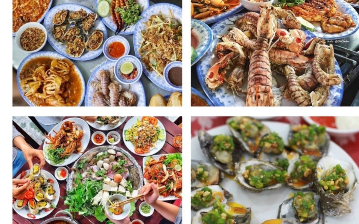 Ăn gì ở Bán đảo Sơn Trà? Cẩm nang ẩm thực từ đại dương đến núi rừng 3 Tôm hùm và các loài ốc là không thể bỏ qua khi đến Sơn Trà Đà Nẵng