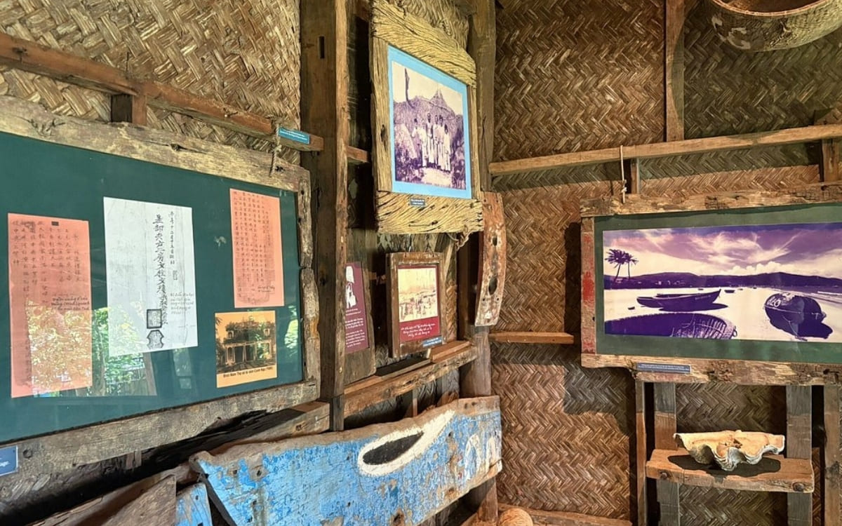 Bảo tàng Đồng Đình Sơn Trà: Giải mã Khu Vườn Ký Ức đầy nghệ thuật 5 Tái hiện khung cảnh làng chài thế kỷ 20 ở Bảo tàng Đồng Đình