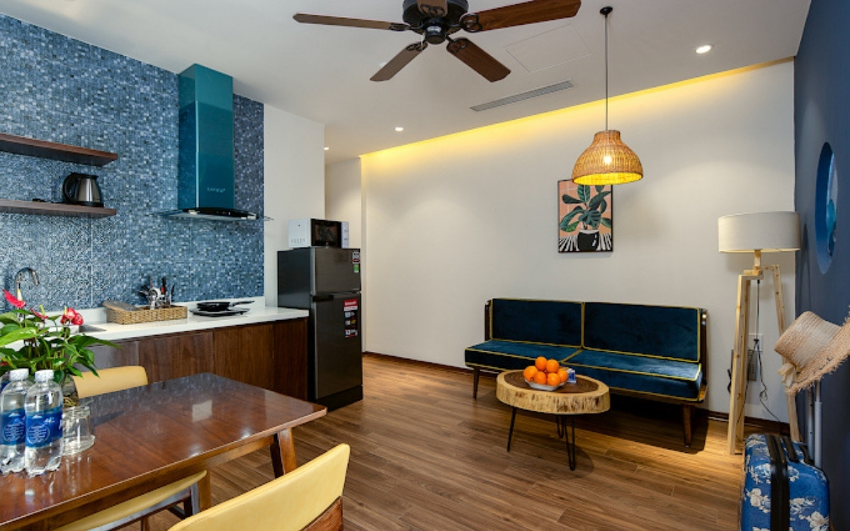 Review 12+ homestay Sơn Trà Đà Nẵng: Nơi ở đẹp cho mọi gu! 11 Không gian nội thất của Tropical House Apartment